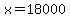 +x+=+18000+