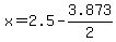 +x+=+2.5+-+3.873%2F2+