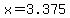+x+=+3.375+