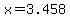 +x+=+3.458+