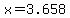 +x+=+3.658+