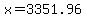+x+=+3351.96+