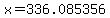 +x+=+336.085356+