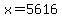 +x+=+5616+