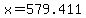 +x+=+579.411+