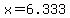 +x+=+6.333+