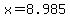 +x+=+8.985+