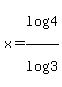 +x+=+log%284%29%2Flog%283%29+