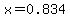+x+=0.834