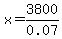 +x+=3800%2F0.07