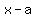 +x+-+a+