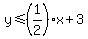 +y%3C=%281%2F2%29x%2B3+