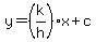 +y=%28k%2Fh%29x%2Bc+