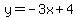 +y=+-3x%2B4+