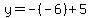 +y=-%28-6%29%2B5