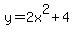 +y=2x%5E2%2B4