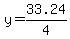 +y=33.24%2F4
