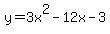 +y=3x%5E2+-12x-3+