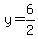+y=6%2F2