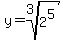 +y=root%283%2C2%5E5%29+