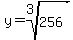 +y=root%283%2C256%29+