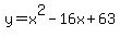+y=x%5E2-16x%2B63+