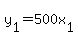 +y%5B1%5D+=+500x%5B1%5D+
