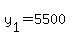 +y%5B1%5D+=+5500+