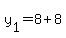 +y%5B1%5D+=+8+%2B+8+