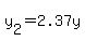 +y%5B2%5D+=+2.37y+
