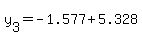 +y%5B3%5D+=+-1.577+%2B+5.328+