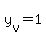 +y%5Bv%5D+=+1+