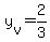 +y%5Bv%5D+=+2%2F3+