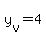 +y%5Bv%5D+=+4+