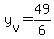 +y%5Bv%5D+=+49%2F6+