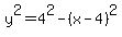 +y%5E2+=+4%5E2+-+%28+x-4+%29%5E2+