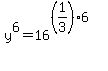 +y%5E6+=+16%5E%28%281%2F3%29%2A6%29%5E%22%22+