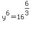 +y%5E6+=+16%5E%286%2F3%29%5E%22%22+
