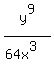 +y%5E9%2F%2864x%5E3%29+