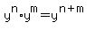 +y%5En+%2A+y%5Em+=+y%5E%28n%2Bm%29+
