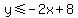 +y+%3C=+-2x+%2B+8+