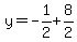 +y+=+-1%2F2+%2B+8%2F2+