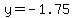 +y+=+-1.75