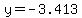 +y+=+-3.413+
