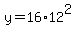 +y+=+16%2A12%5E2+