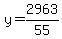 +y+=+2963%2F55
