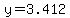 +y+=+3.412+