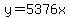 +y+=+5376x+