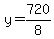 +y+=+720%2F8+