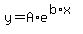 +y+=+A%2Ae%5E%28b%2Ax%29